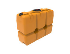 Емкость SK 2000л оранжевая